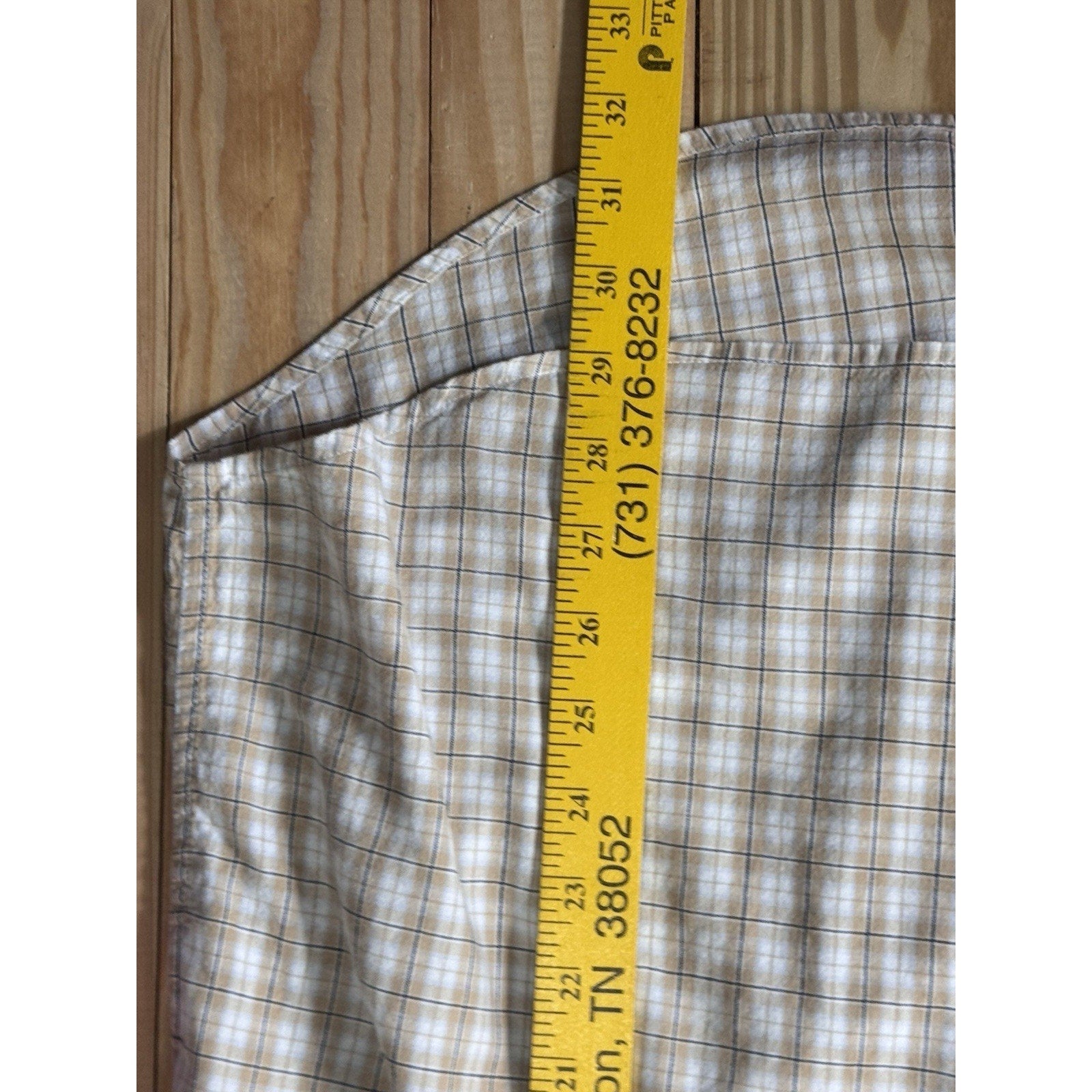 Ecko Unlimited Men's Adult X-Large Button Up Shirt Short Sleeve Plaid Multicolor