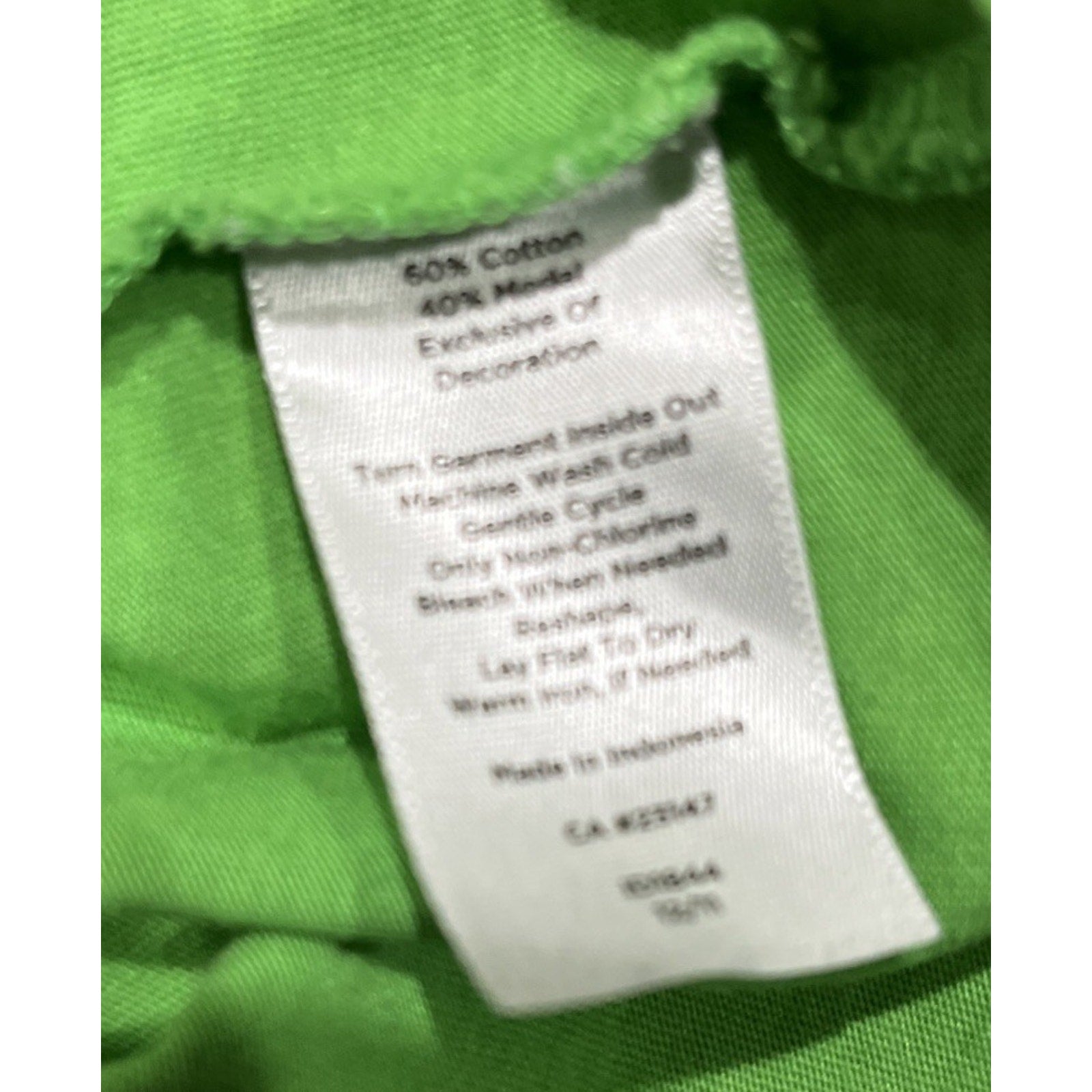 TALBOTS Woman SS Green Knit Top With Detailed Trim Front Placket Size SP