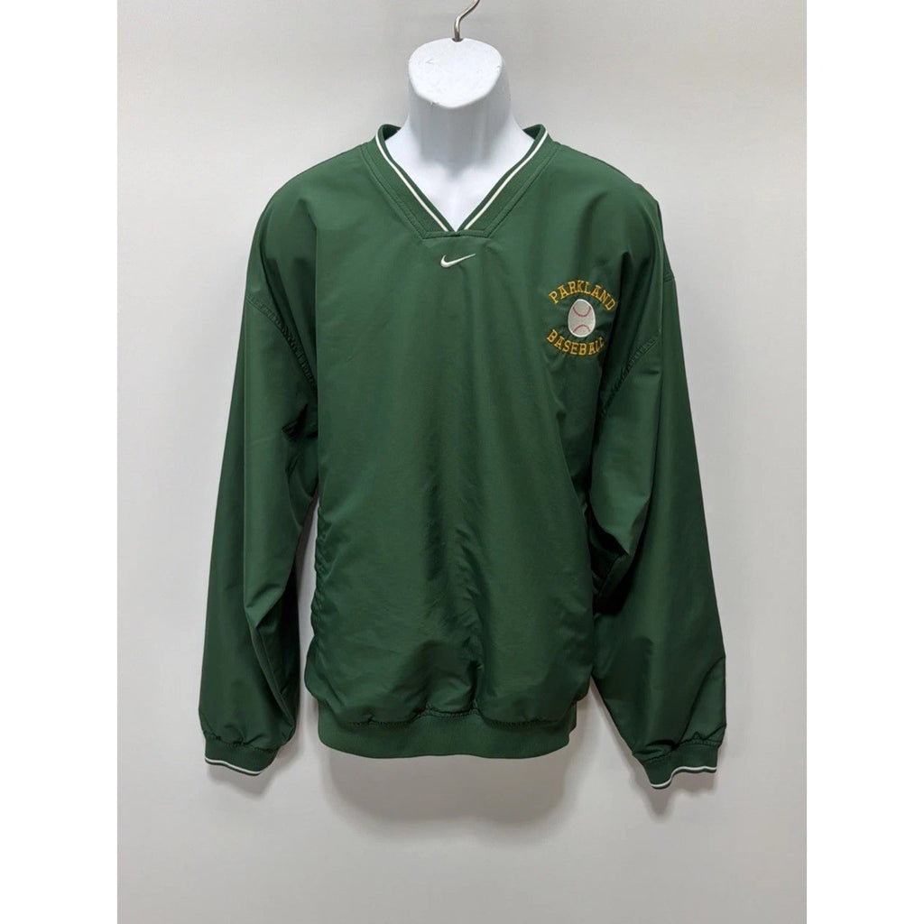 Parkland Baseball Team NIKE V Neck pullover Lined Jacket XL
