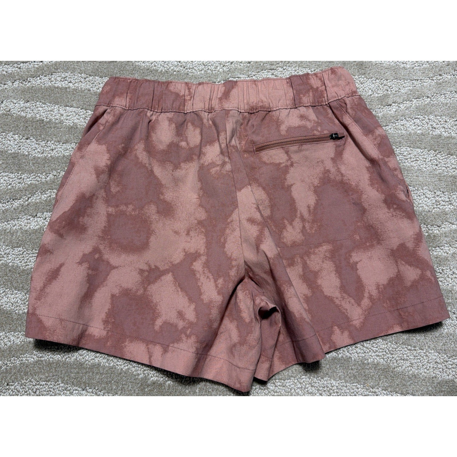 North Face Rose Dye-print Class V Hiking Athletic Shorts Womens Small