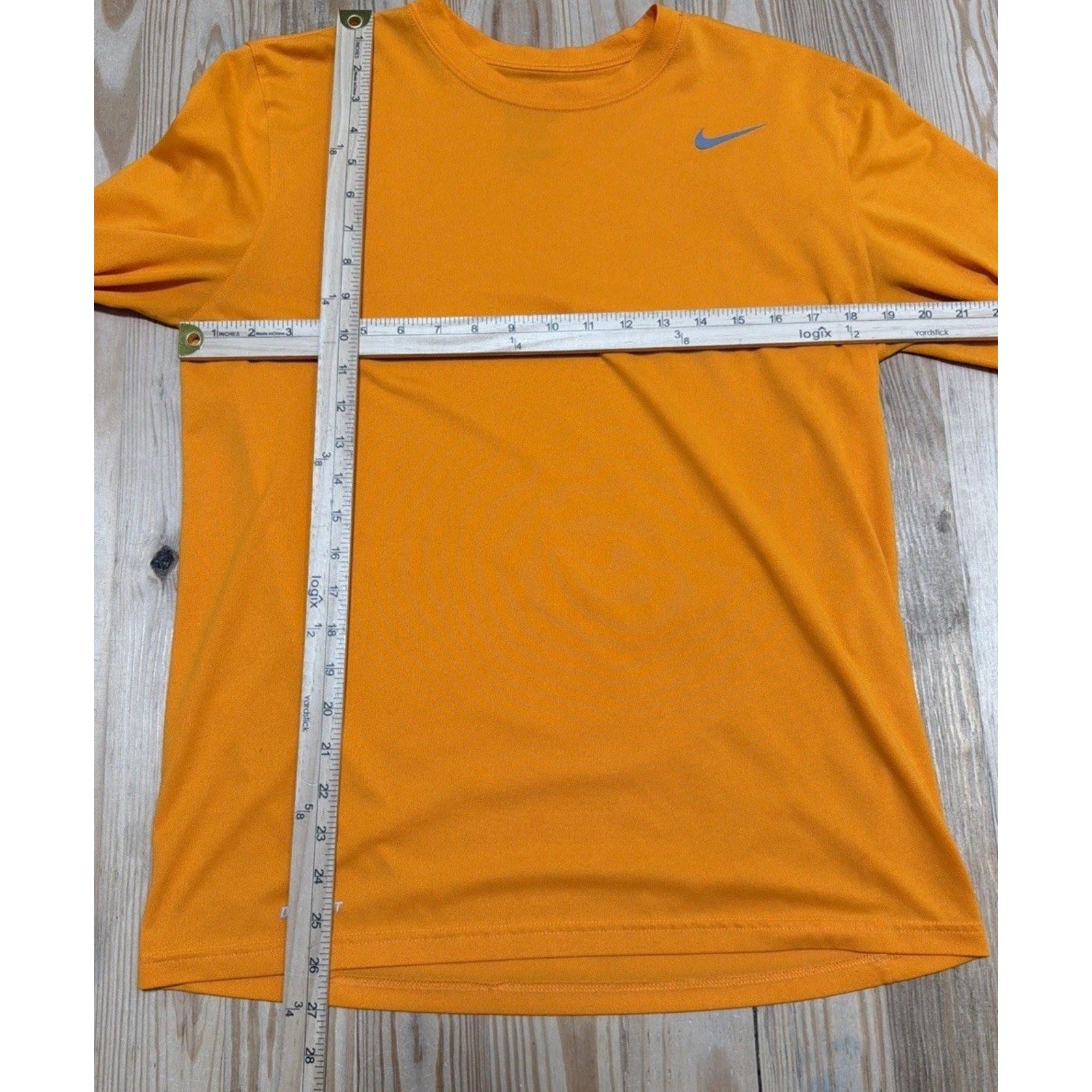 Nike Legend Dri-Fit Mens Long Sleeve T-Shirt 727980-802 Burnt Orange Medium