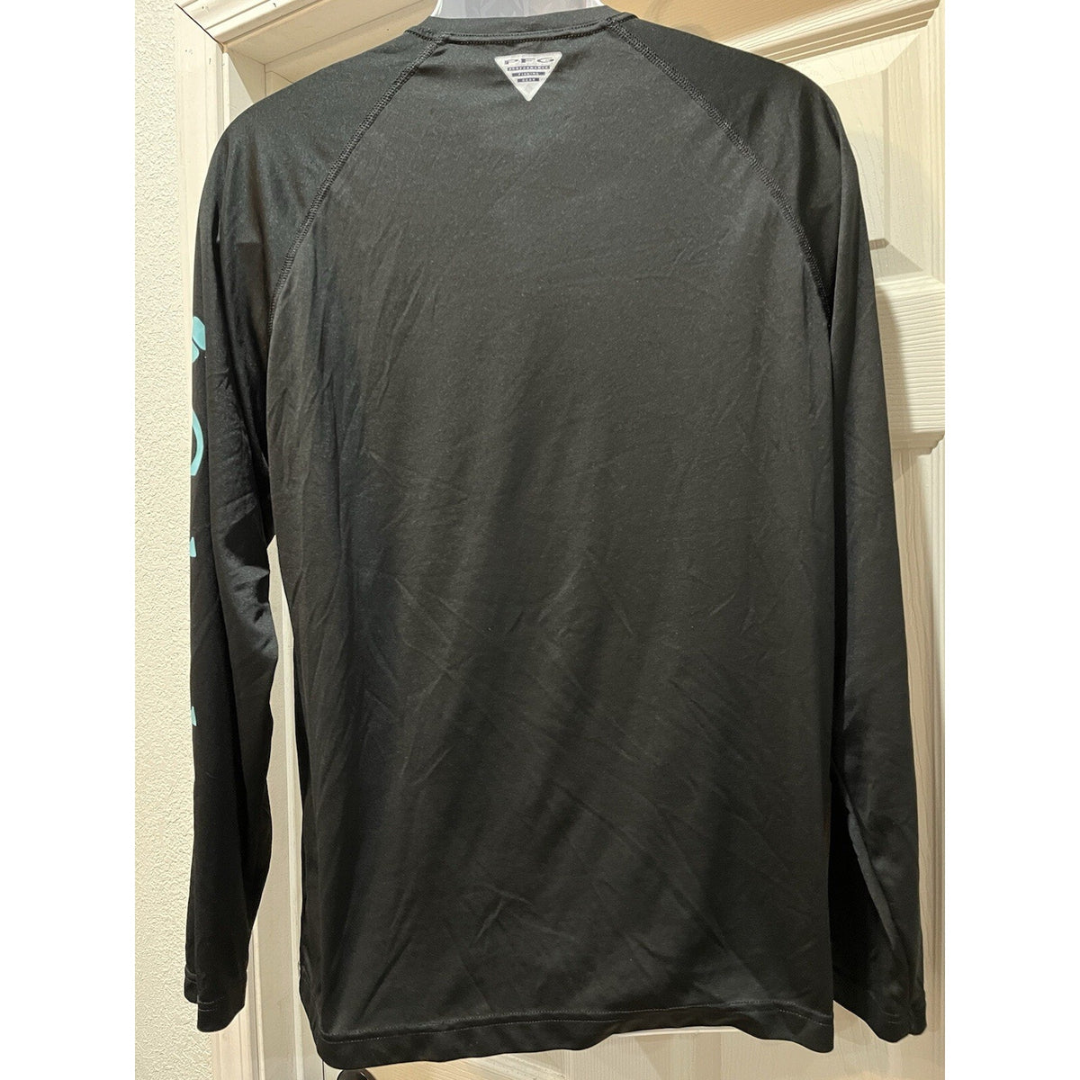 Columbia Sportswear Men's Black Terminal Tackle Shirt Size Medium Fishing Hunt