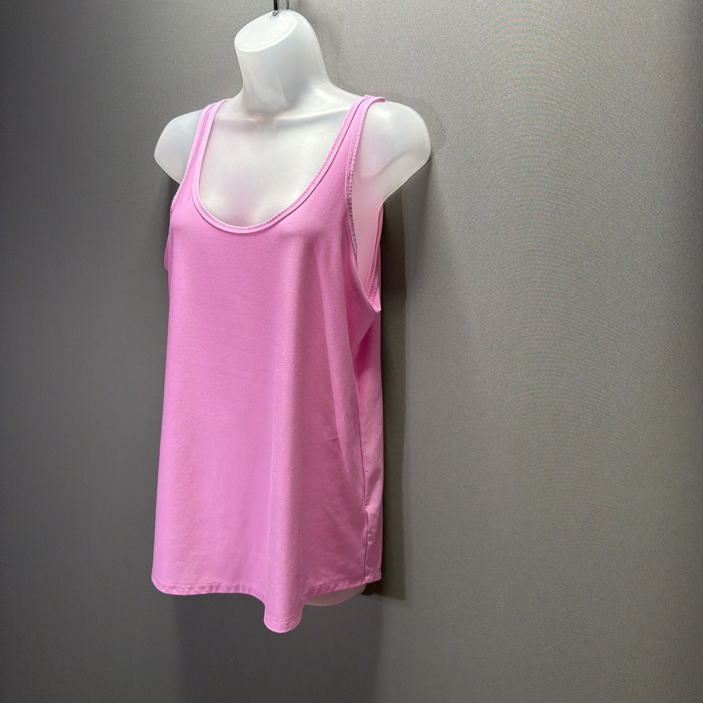 NO BOUNDARIES SUPERSOFT PINK SCOOP Stretch Knit TANK SZ XXL NWOT