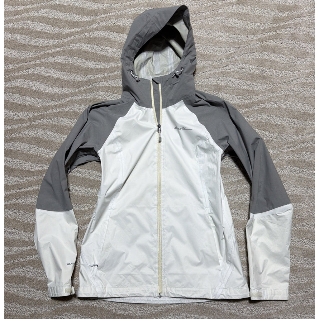 Eddie Bauer WeatherEdge Hooded Waterproof Wind Jacket Size Women’s XS
