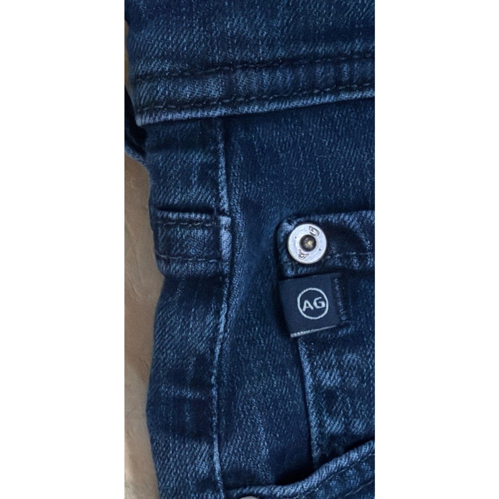 Denim Jeans Ag Adriano Goldschmied Ellis Modern Slim Blue Dark Wash 35x29