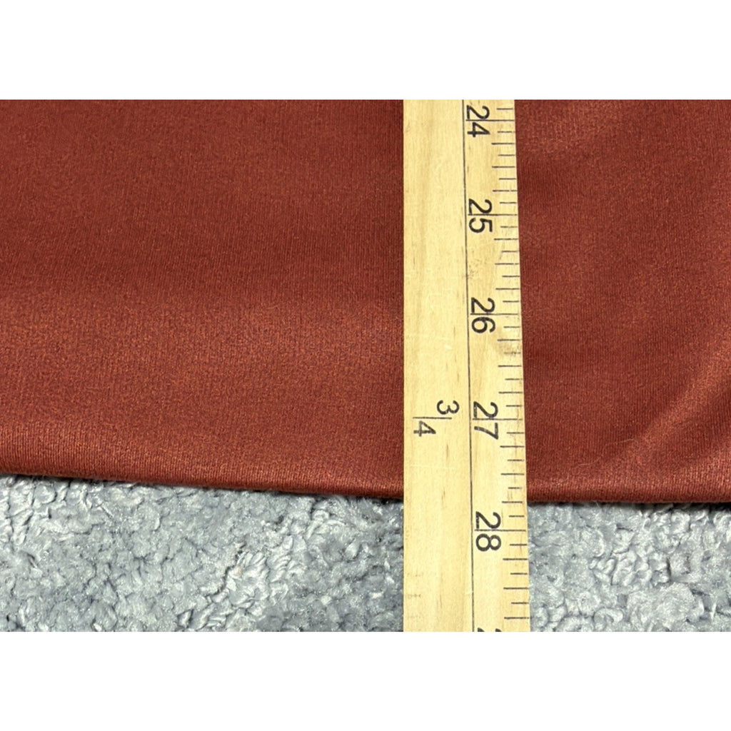 REI Co-Op Fleece Hoodie Men's 3XL Pullover Hooded 1/4 Zip Neck Thumb Holes Orang