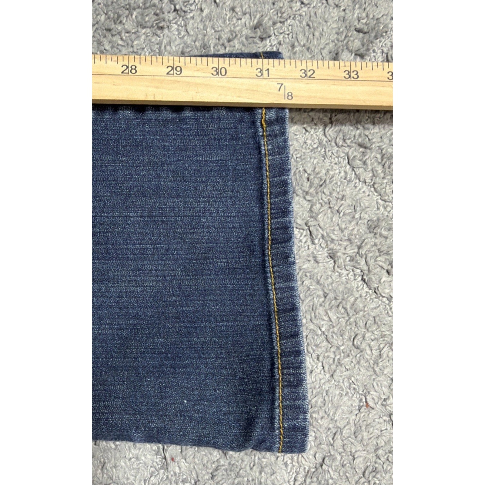 MICHAEL KORS Womens Size 8 Dark Wash Bootcut Blue Jeans Mid Rise Stretch