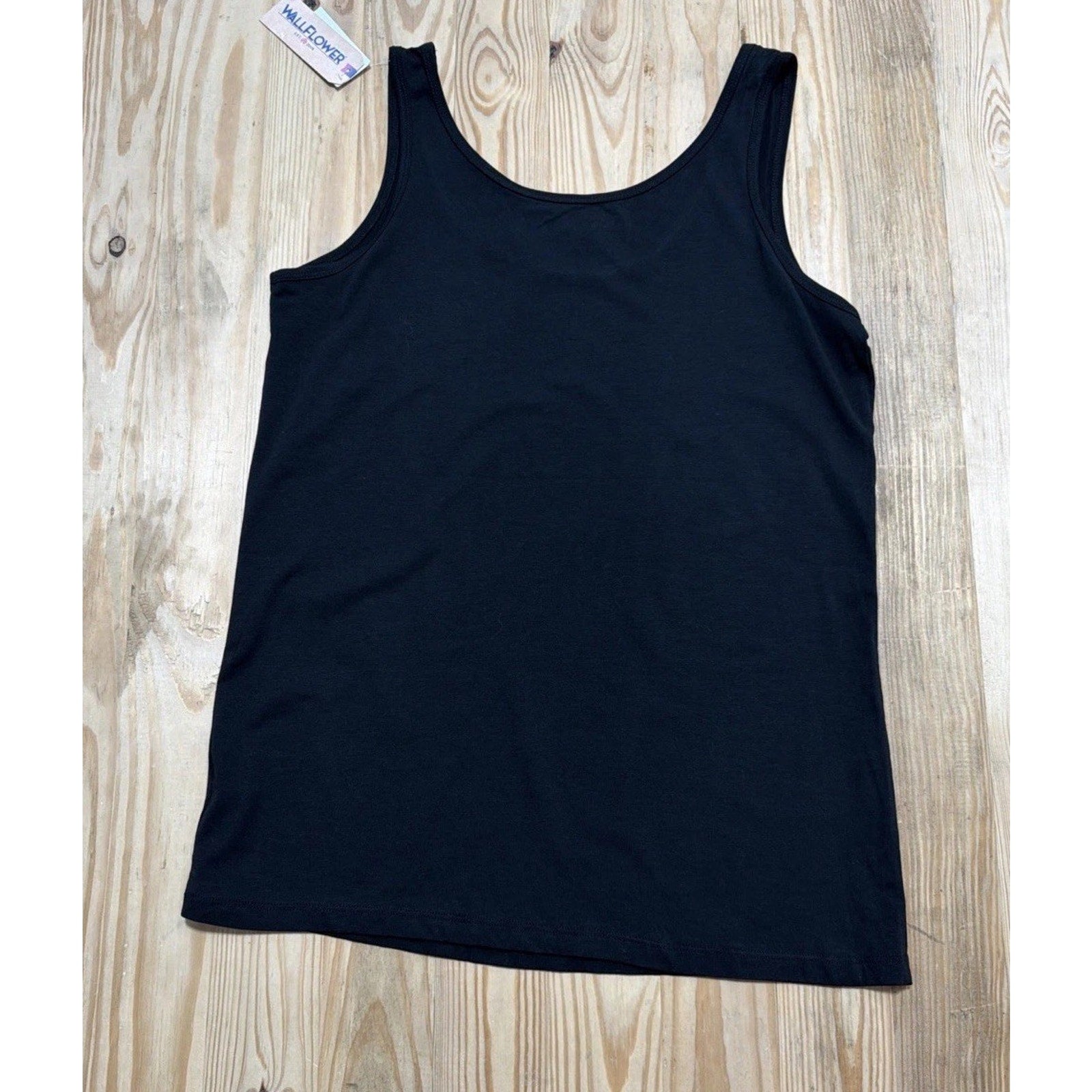 Womens Wallflower Black Babe Tank Top XXL NWT