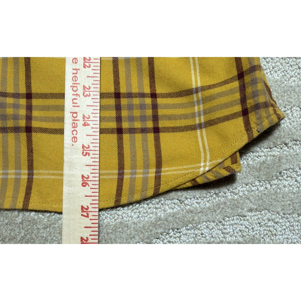 Eddie Bauer Shirt Womens PL Outdoor Top Long Sleeve Button Up Flannel Western