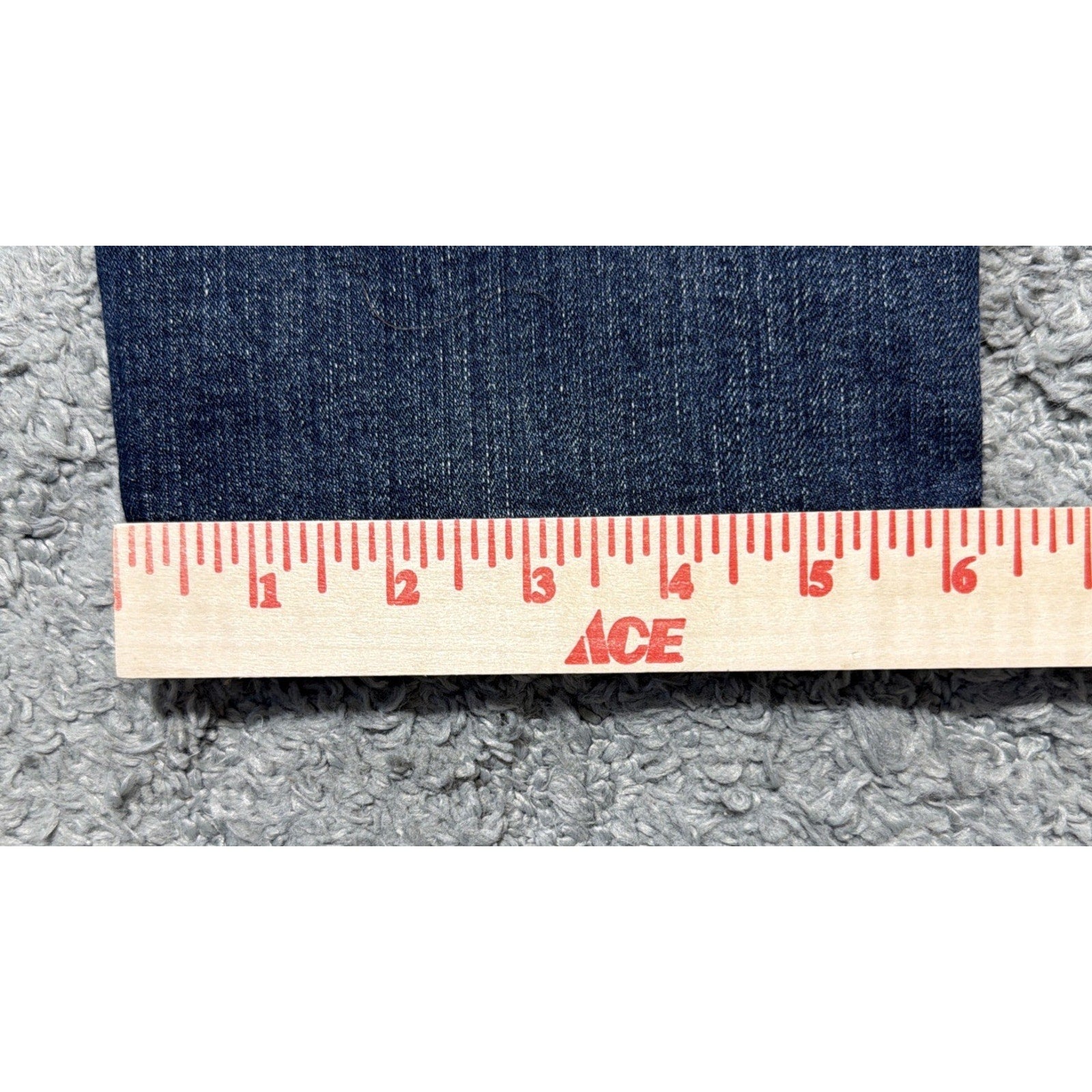Antique Rivet Jeans Rhinestone Studded Denim 36 High Rise Thick Stitch NWT