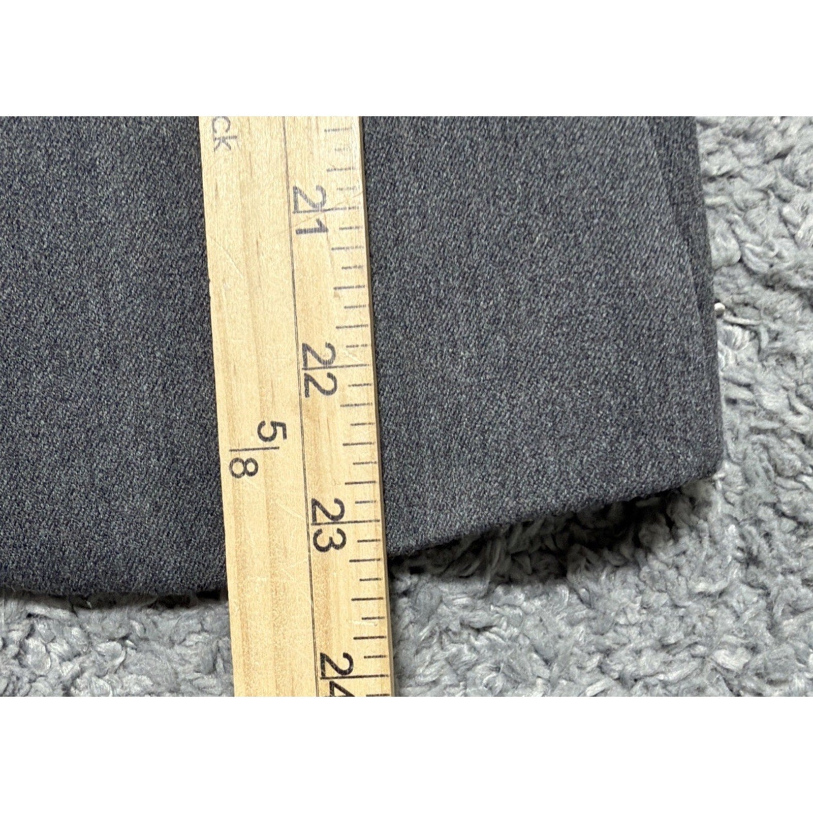 Express Women’s Gray One Button Blazer Jacket Size 8 Career Office Stretch