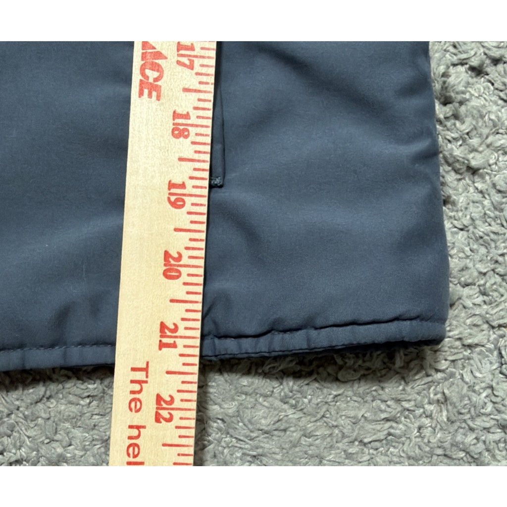 Sonoma Vest Women's Size Medium Blue Full Zip Sherpa Fleece