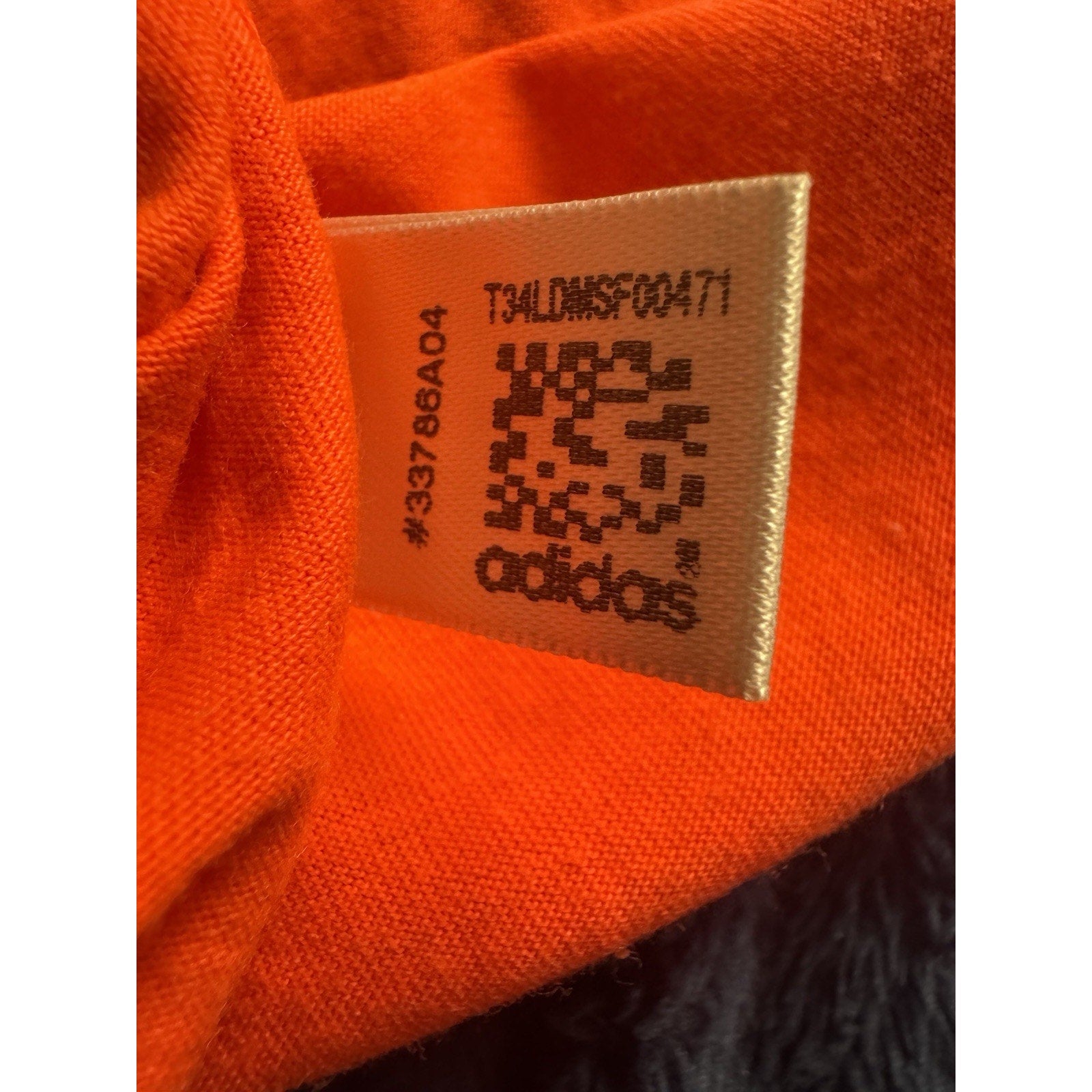 Adidas Ultimate Tee T-shirt Short Sleeve Orange 2012 Men’s Size Large Logo
