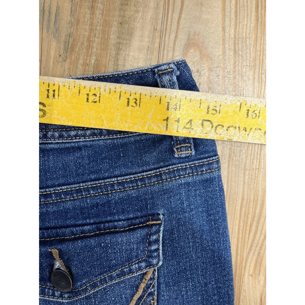 Sonoma Pants Womens 4 Capri Jean Denim Life Style Comfort Western Hiking 28x21