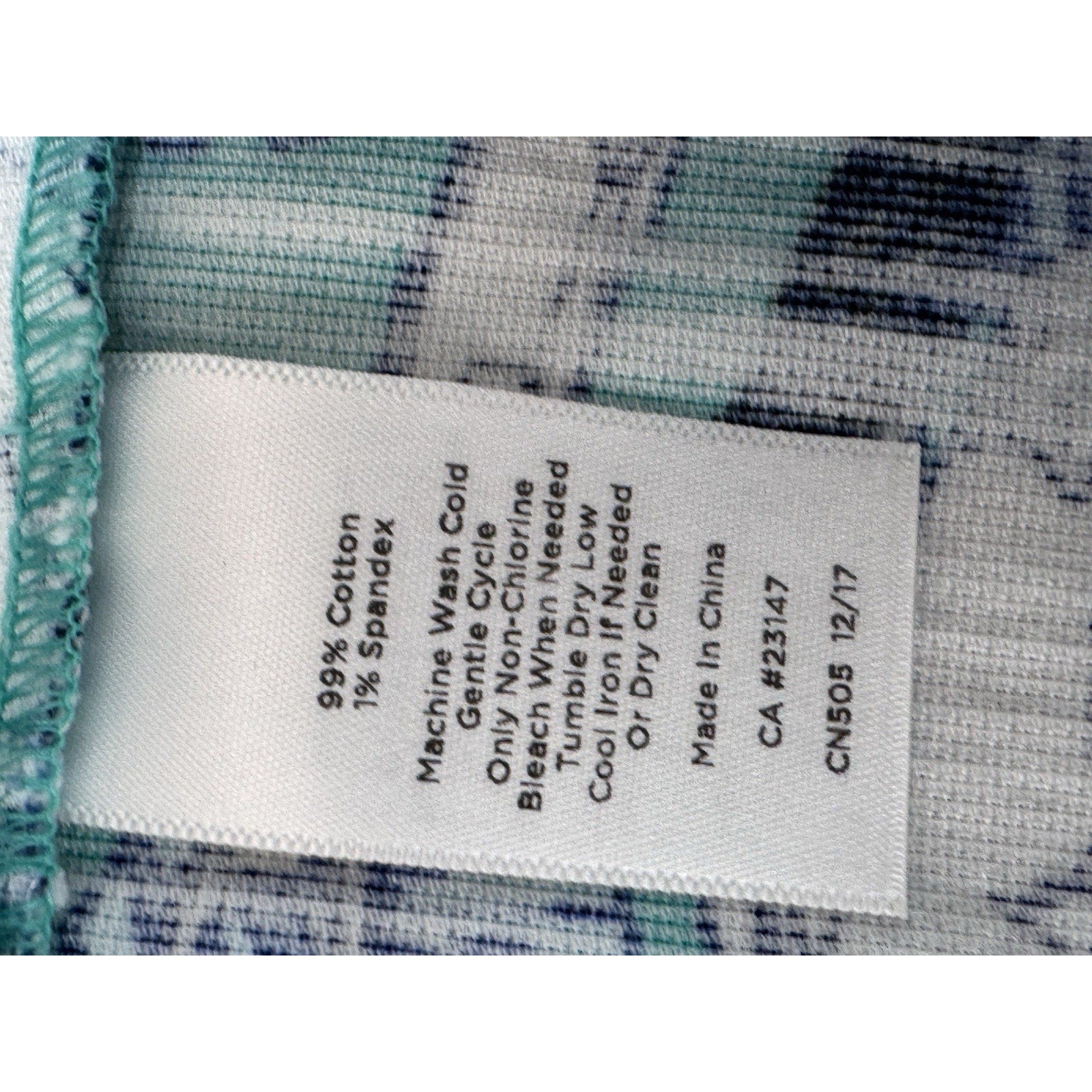 Talbots Giraffe Print Sleeveless Sheath Cotton Spandex Green Black Women’s 6P