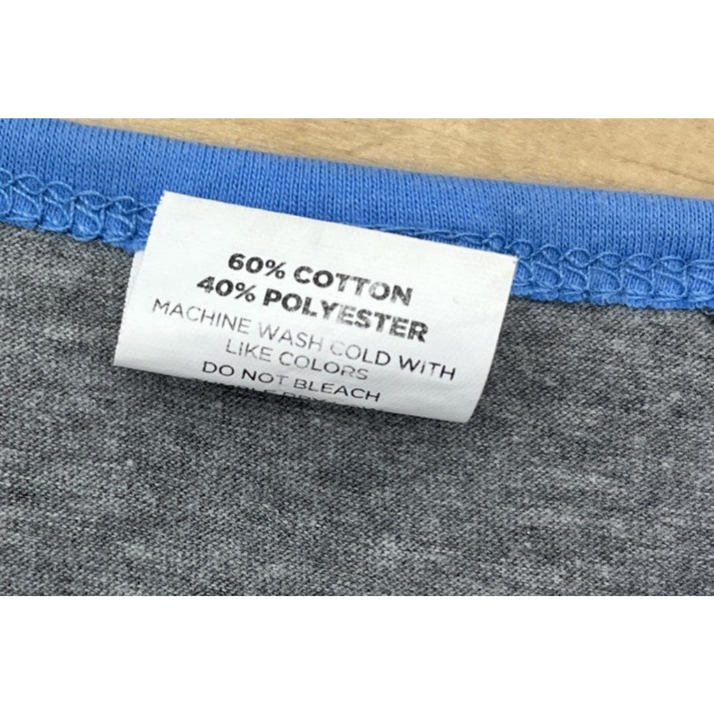 ST LOUIS CARDINALS LIGHT BLUE MYSTERY HENLEY T-SHIRT ADULT XL STADIUM GIVEAWAY