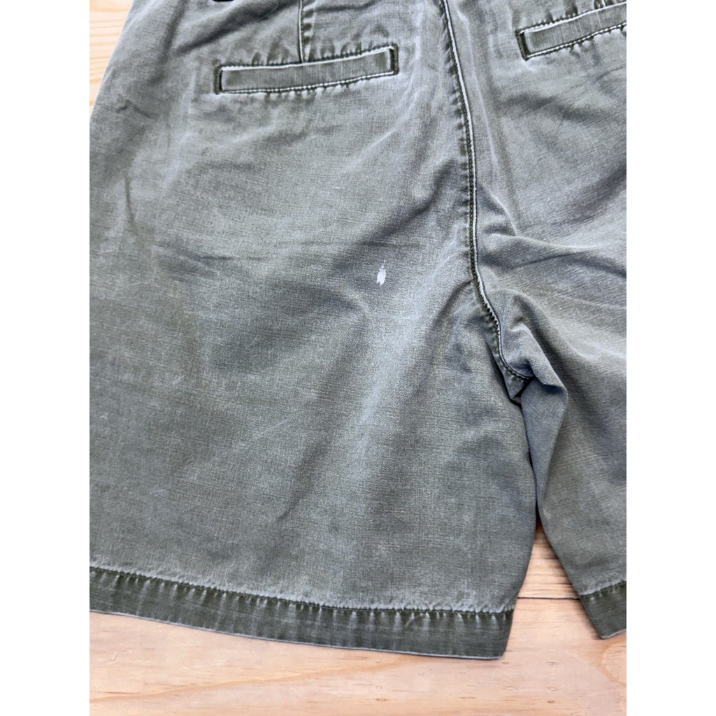 GAP Cargo Girlfriend Shorts Military Green Olive Drab Women’s Size 0 Loose