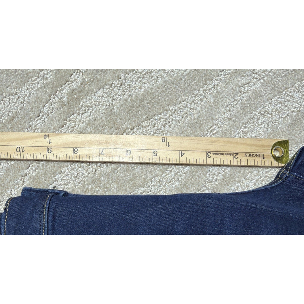 Kensie Jeans Ankle Skinny Mid Rise Stretch Blue Jeans Womens Size 10 NWOT