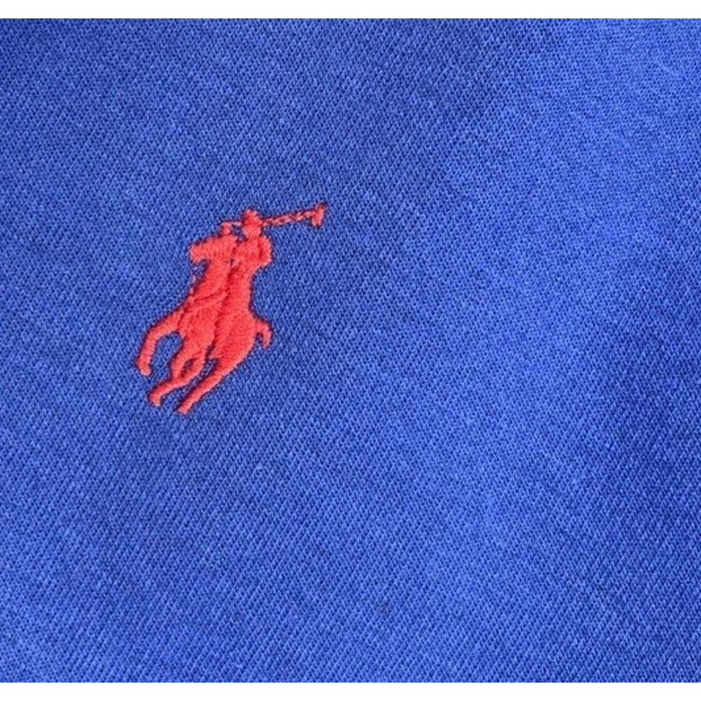 New Polo Ralph Lauren Performance Hidden 1/4 Snap Collar Sweatshirt Navy Large T