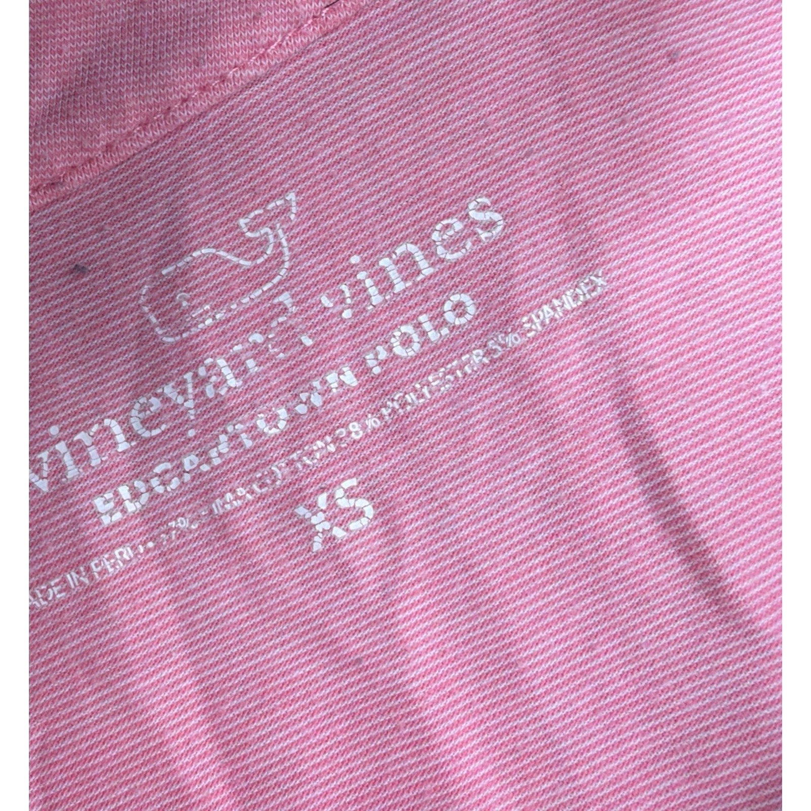 Vineyard Vines Edgartown Polo Shirt Mens XS Short Sleeve Preppy Golf Performance