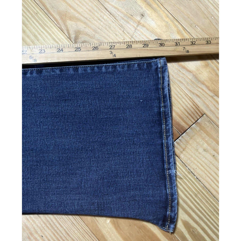 American Eagle Jeans Womens 10 Blue Super Hi-Rise Flare Stretch Denim 29x30