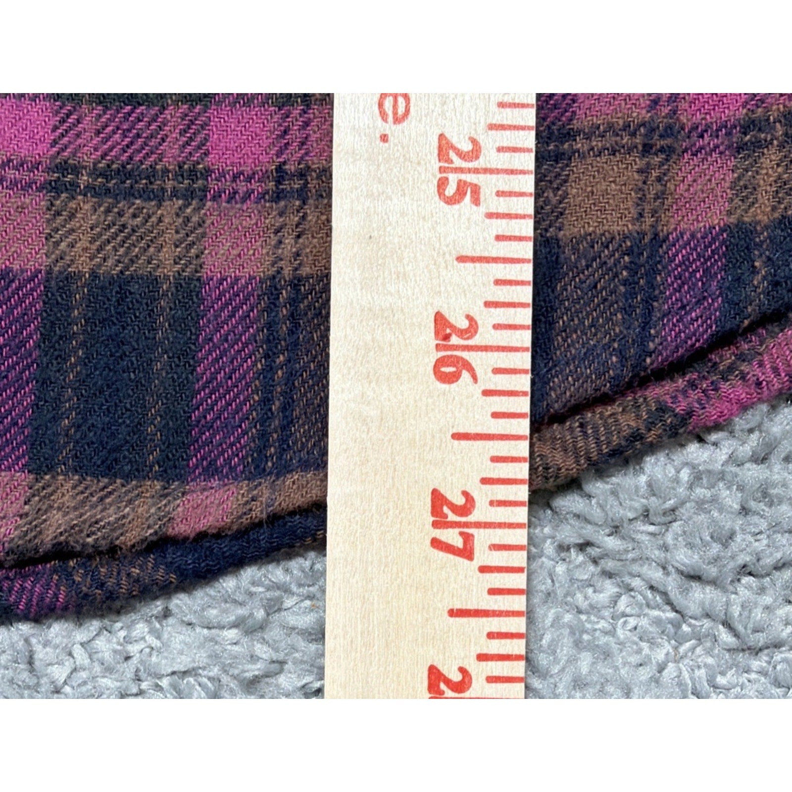 American Eagle Amazingly Soft Shirt Womens M Boyfriend Fit Button Up Plaid