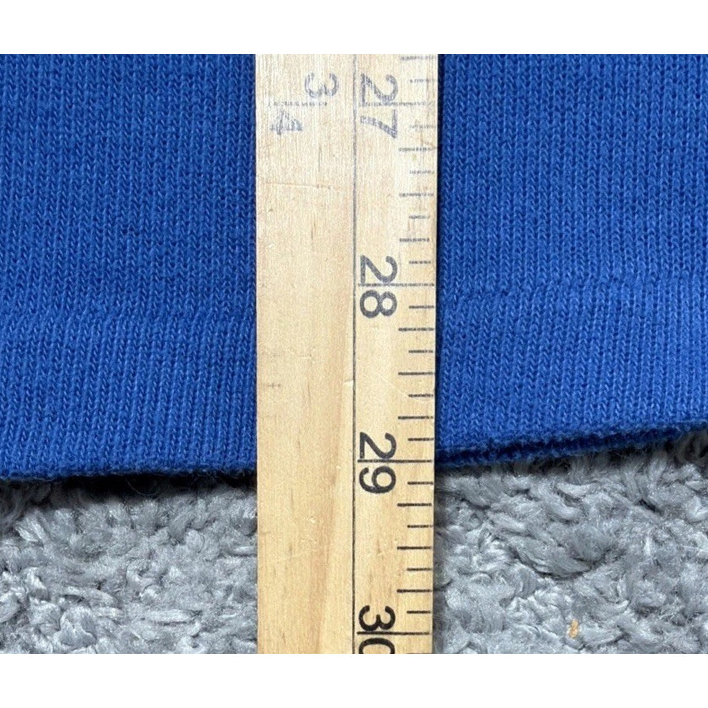 Polo Ralph Lauren Sweater Size 2XL Blue Estate Rib 1/4 Zip Pullover Long Sleeve