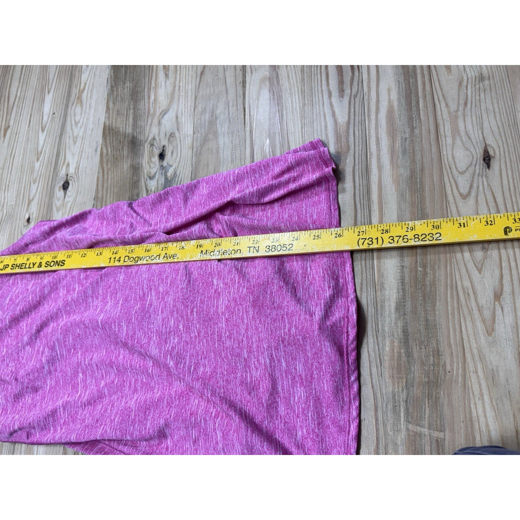 ID Ideology Sleeveless Workout Dress Big Jr/Girls L Pink Shock Heather Racerback