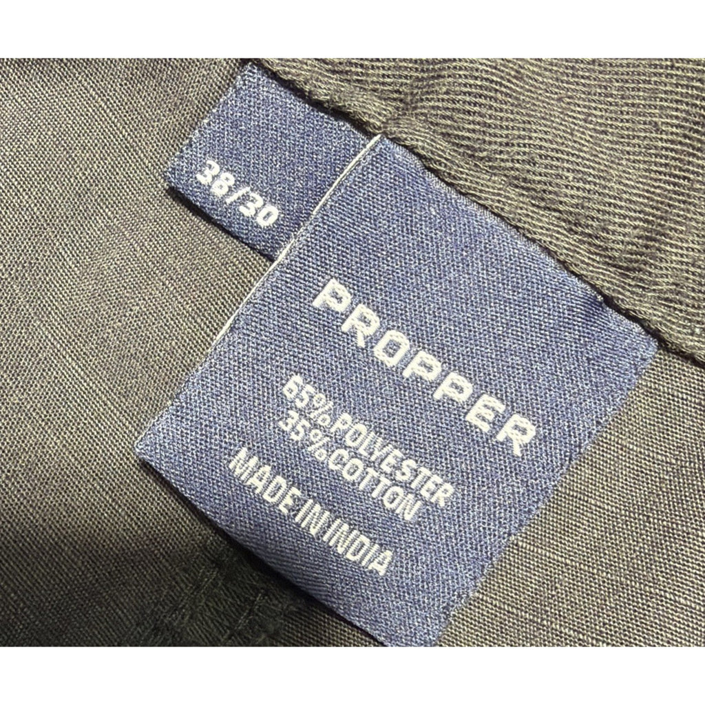 Propper Tactical Utility Rip stop Black Cargo Pants Mens 38x30