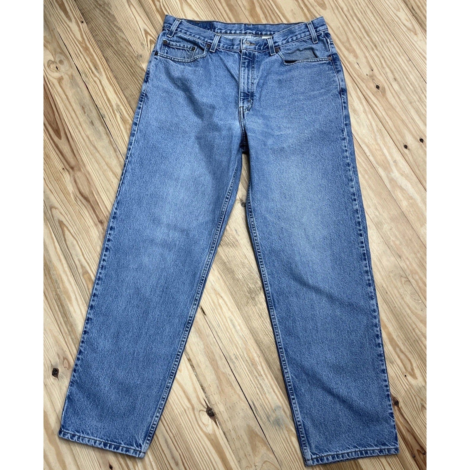 2002 Vintage Levis Relaxed Straight Leg 38x32 Y2K Loose Baggy