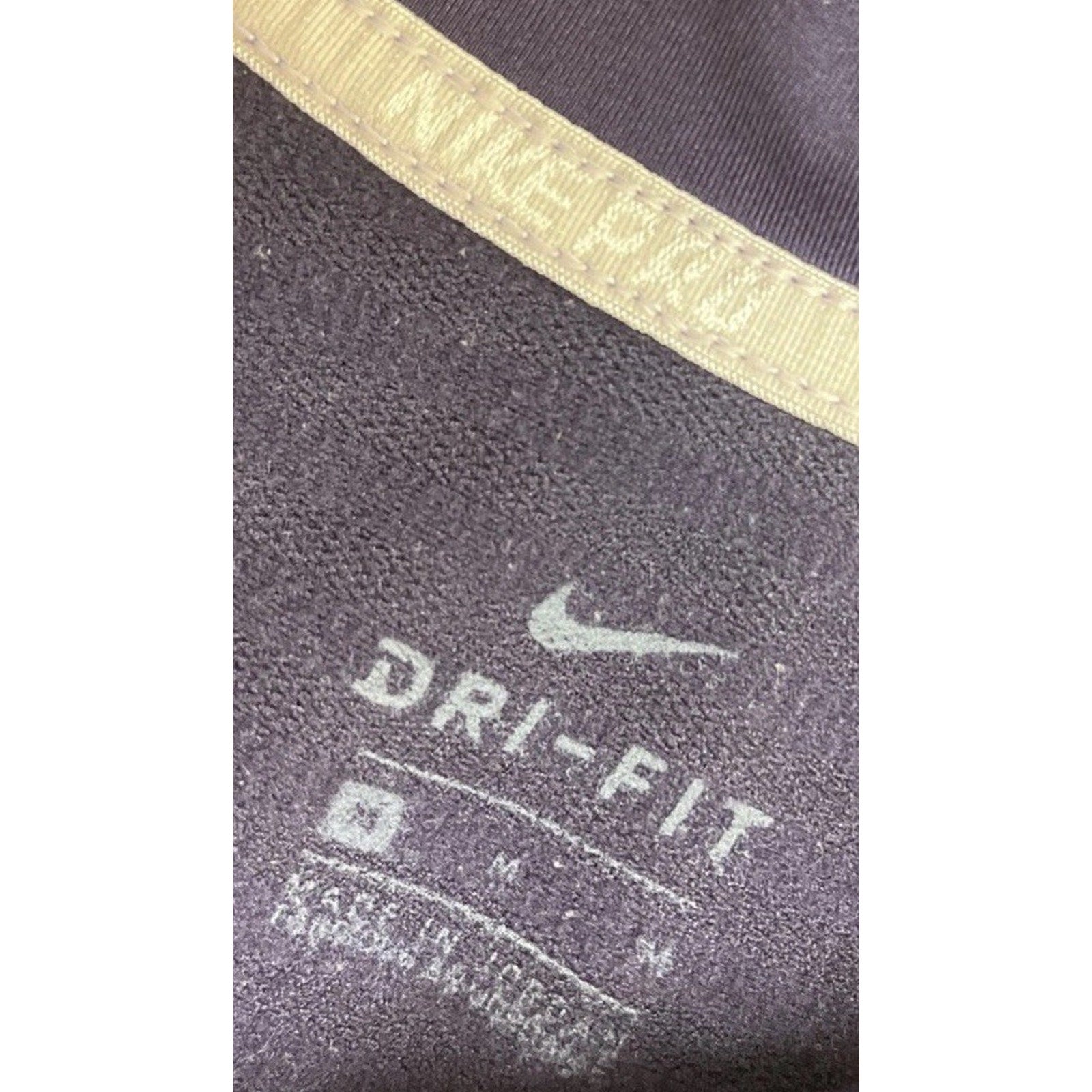 Nike PRO DRI-FIT 1/2 Zip Pullover Top Navy Blue Size Medium