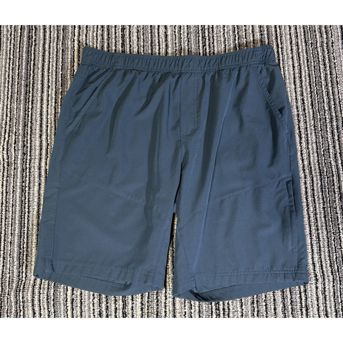 Men’s Gerry 4 Way Stretch Pull-On Trail Shorts Blue Size XL