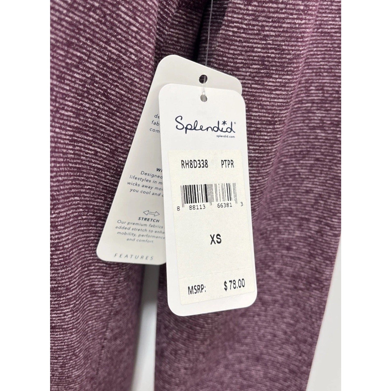 Splendid Studio Long Sleeve Asymmetric Hem Tunic Top Women's Sz XS