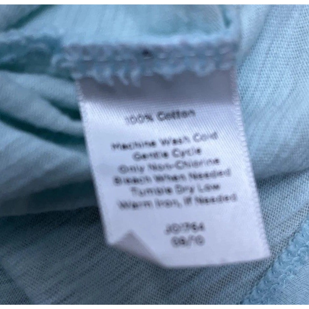 Talbots Green V-Neck T-shirt Sz XS