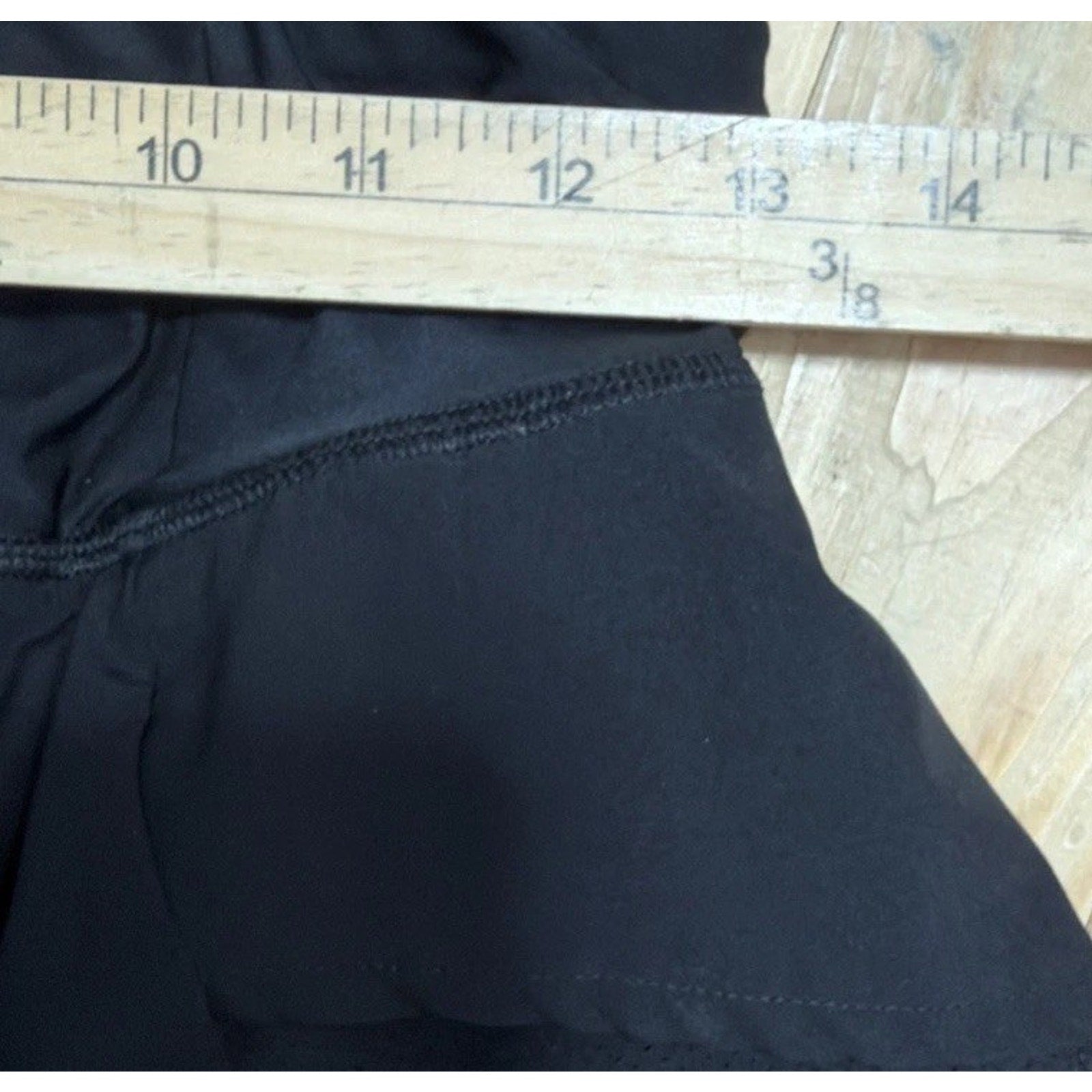 Spyder Womens Active Shorts Sz S Black Reflective Trims