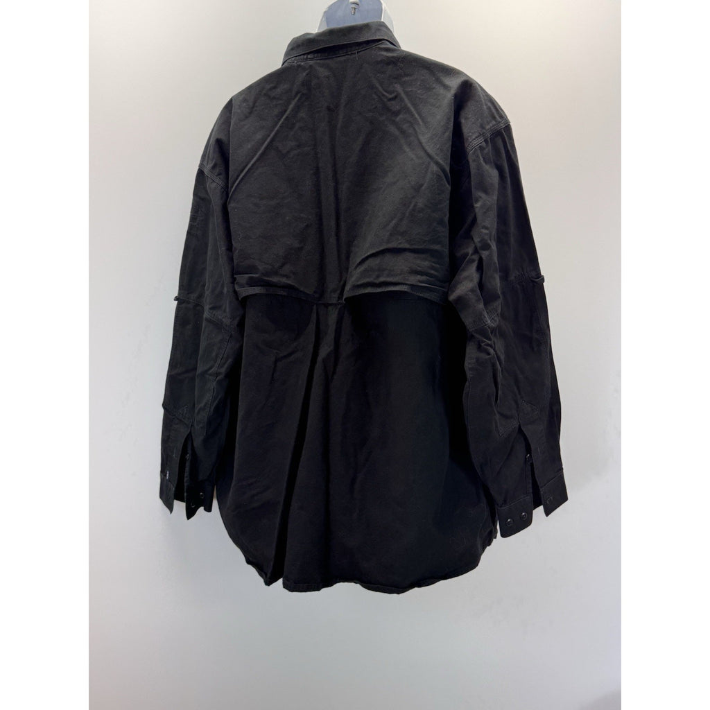 Tactical Midnight Navy TDU Shirt and Pant Set, Sz 2XL Shirt 31.5-35 Adj