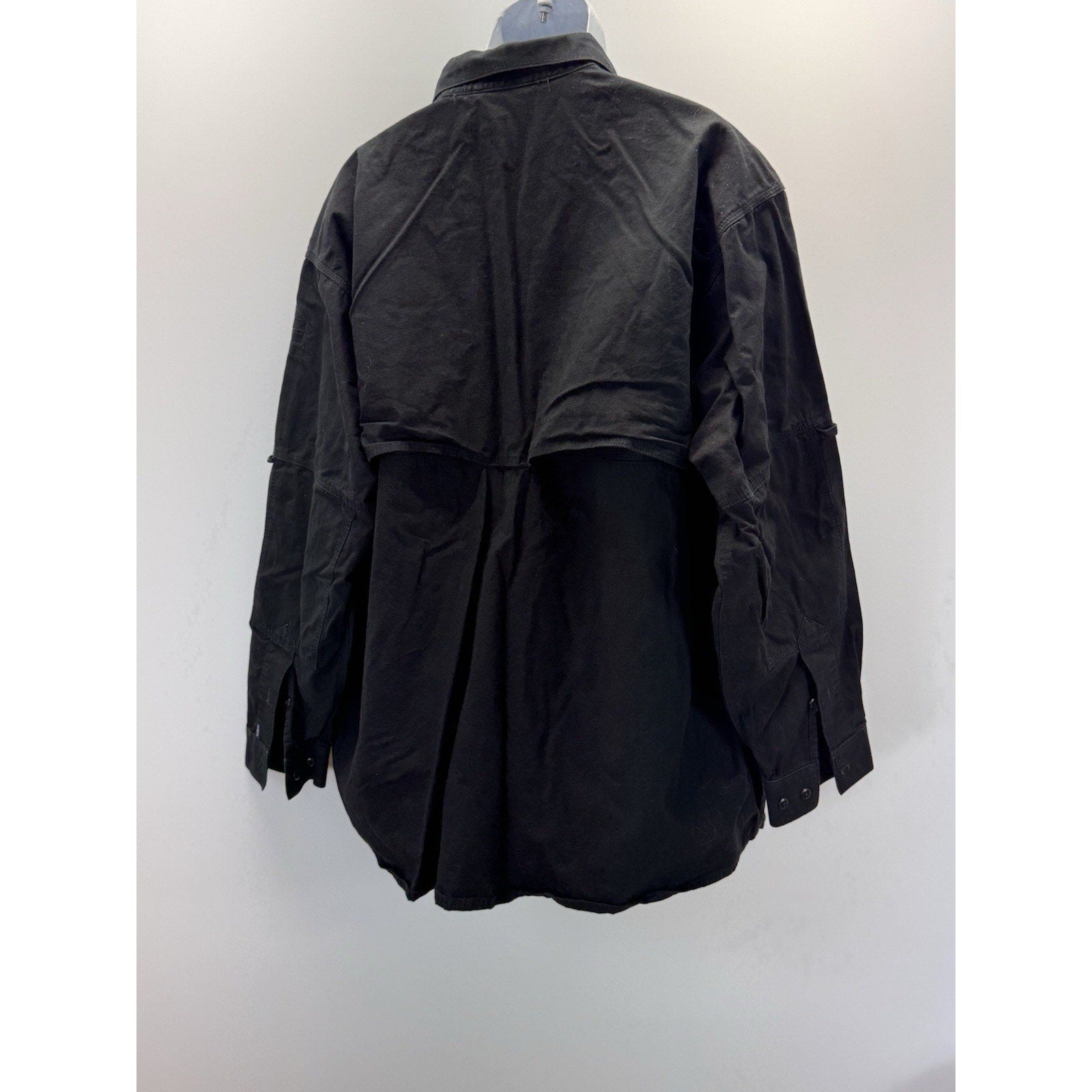 Tactical Midnight Navy TDU Shirt and Pant Set, Sz 2XL Shirt 31.5-35 Adj