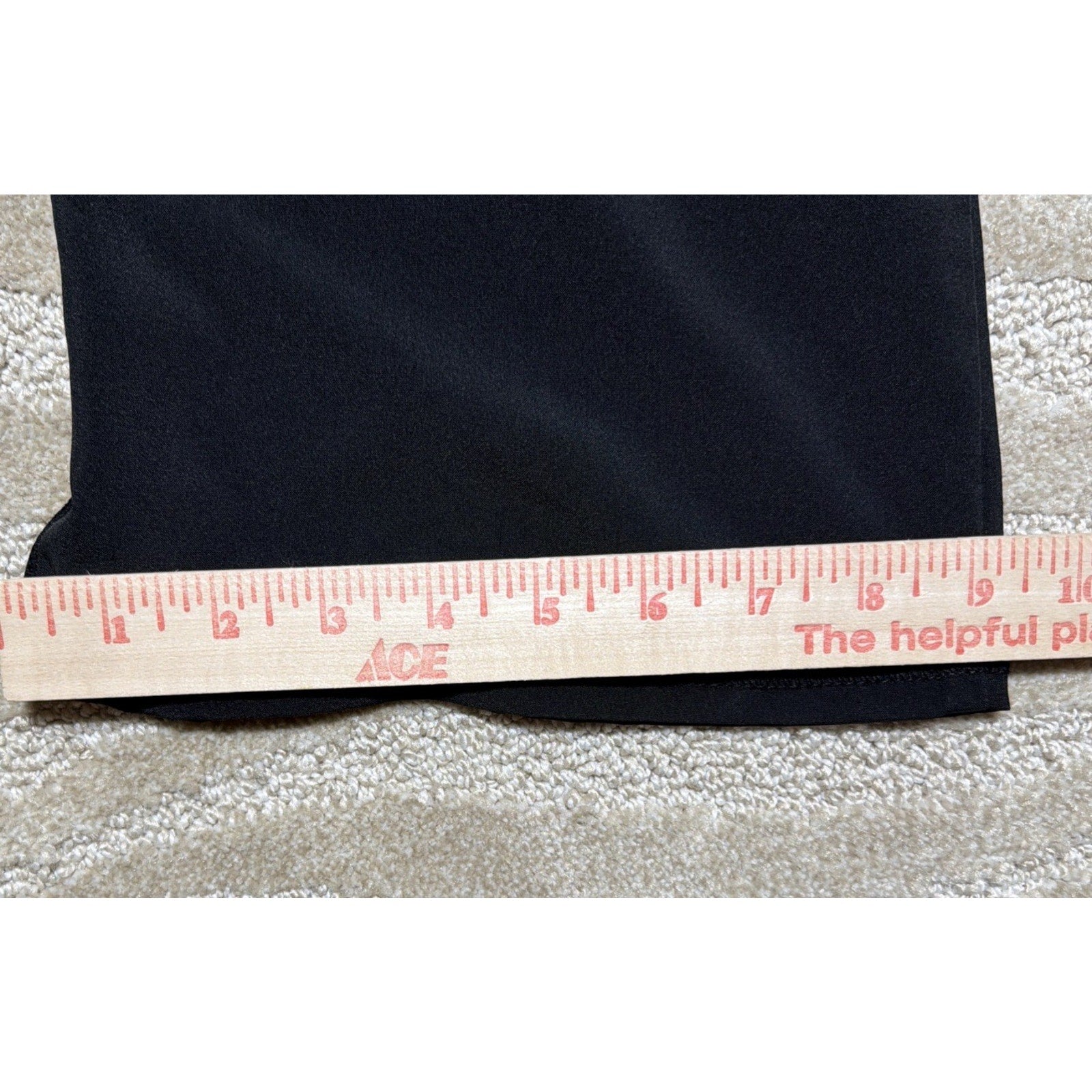 Scrubstar Unisex Drawstring Straight Leg Scrub Pant Size L Black Excellent