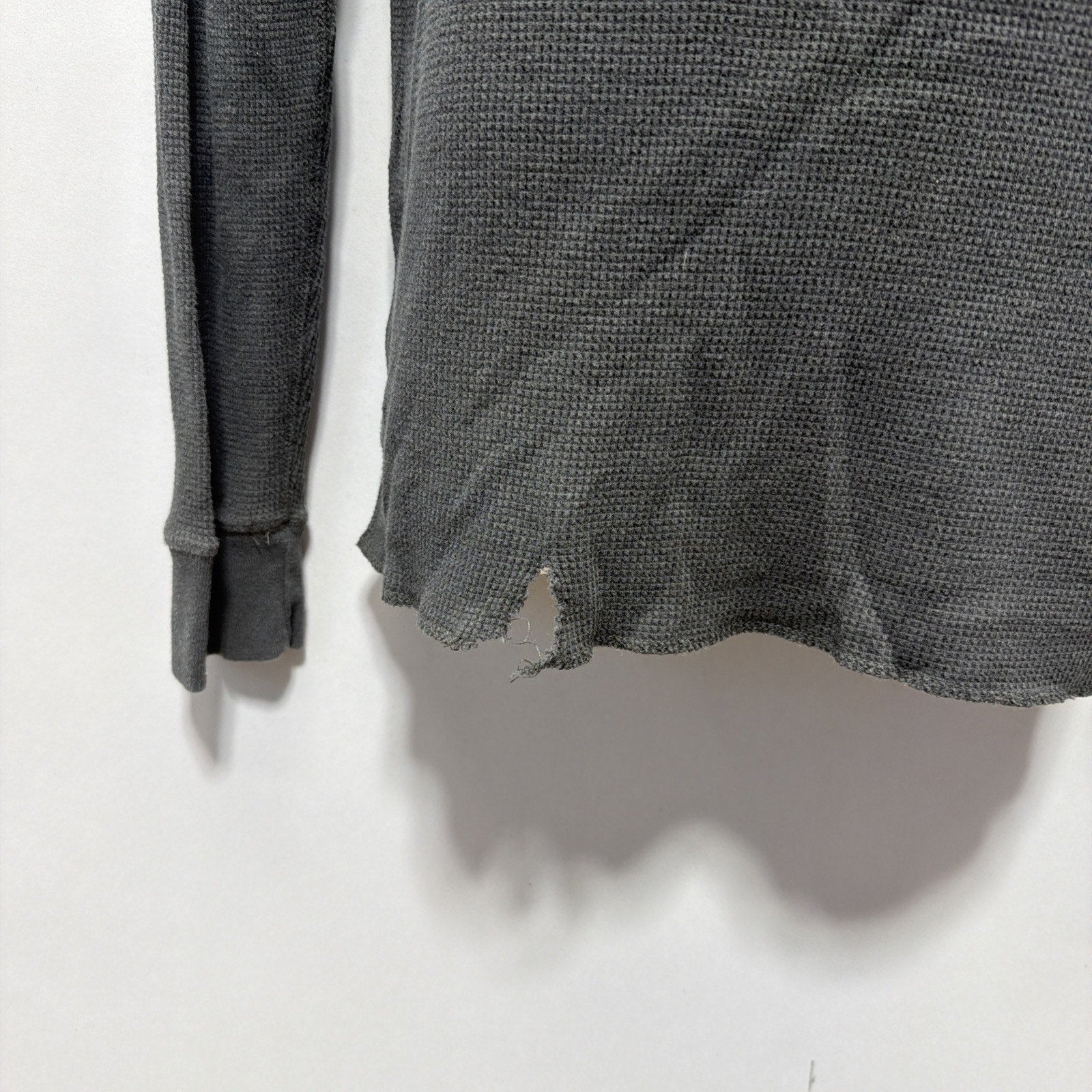 Lucky Brand Vintage Inspired Amsterdam Long Sleeve Thermal Shirt - XL