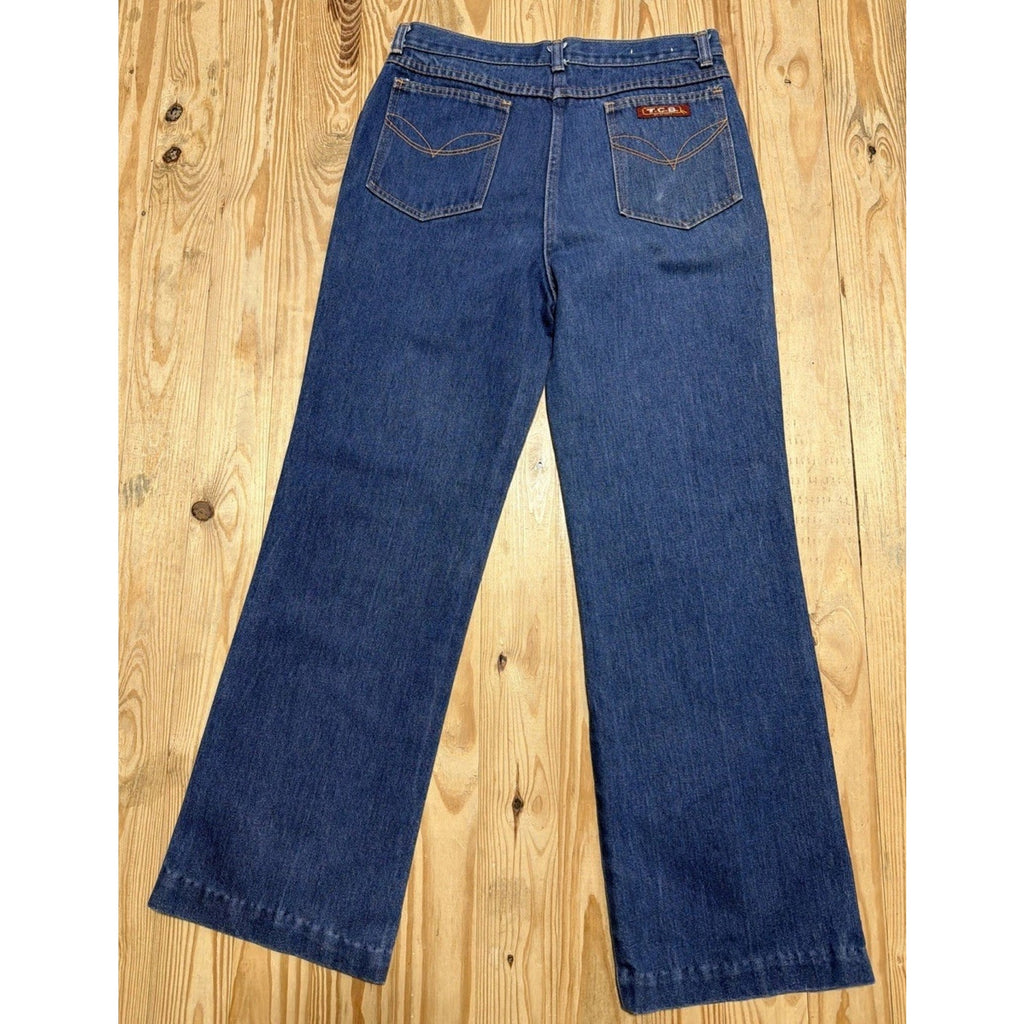 Vintage Denim Jeans Bootcut TCB Western Wear By Elynn Jeans Measure 31x29