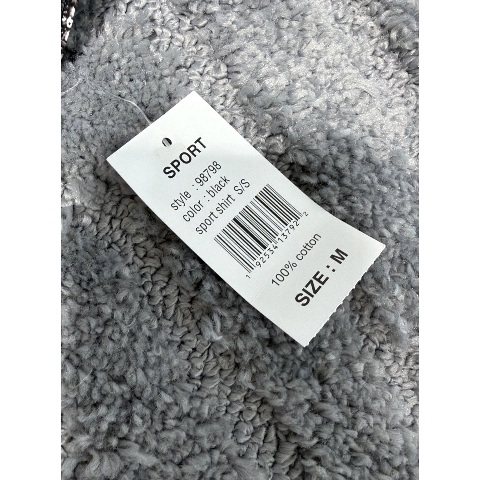 Campia Hawaiian Shirt Men’s Size M Floral Black Button Short Sleeve Cotton Mens