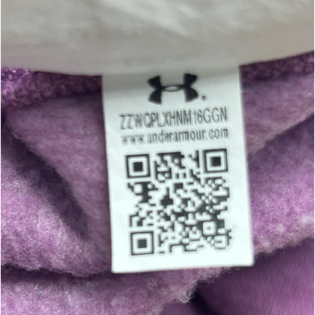 Under Armour Women’s ColdGear Funnel Neck Long Sleeve Shirt Purple Size Medium .