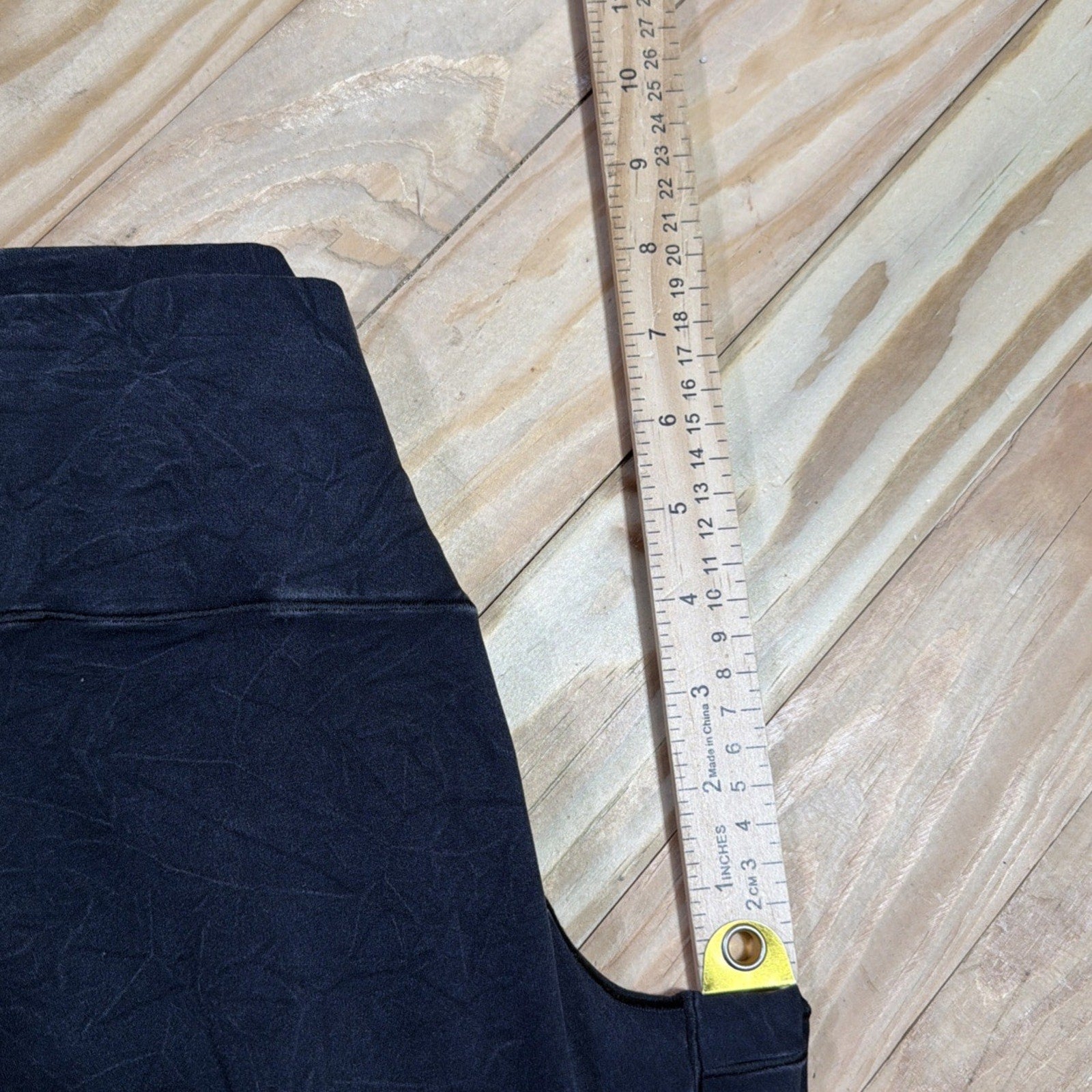 OFFLINE By Aerie Size M Marbled Gray Real Me Double Crossover Flare Legging