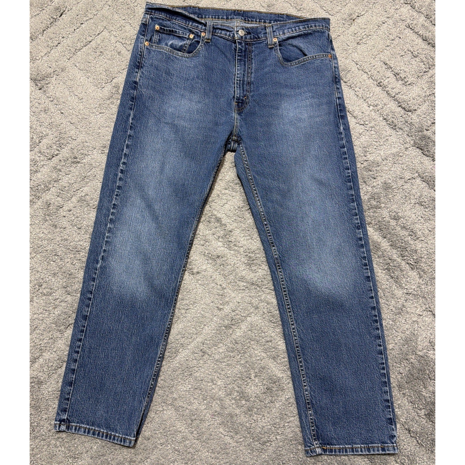 Levis Jeans Mens 38x30 Blue 505 Straight American Workwear Medium Denim