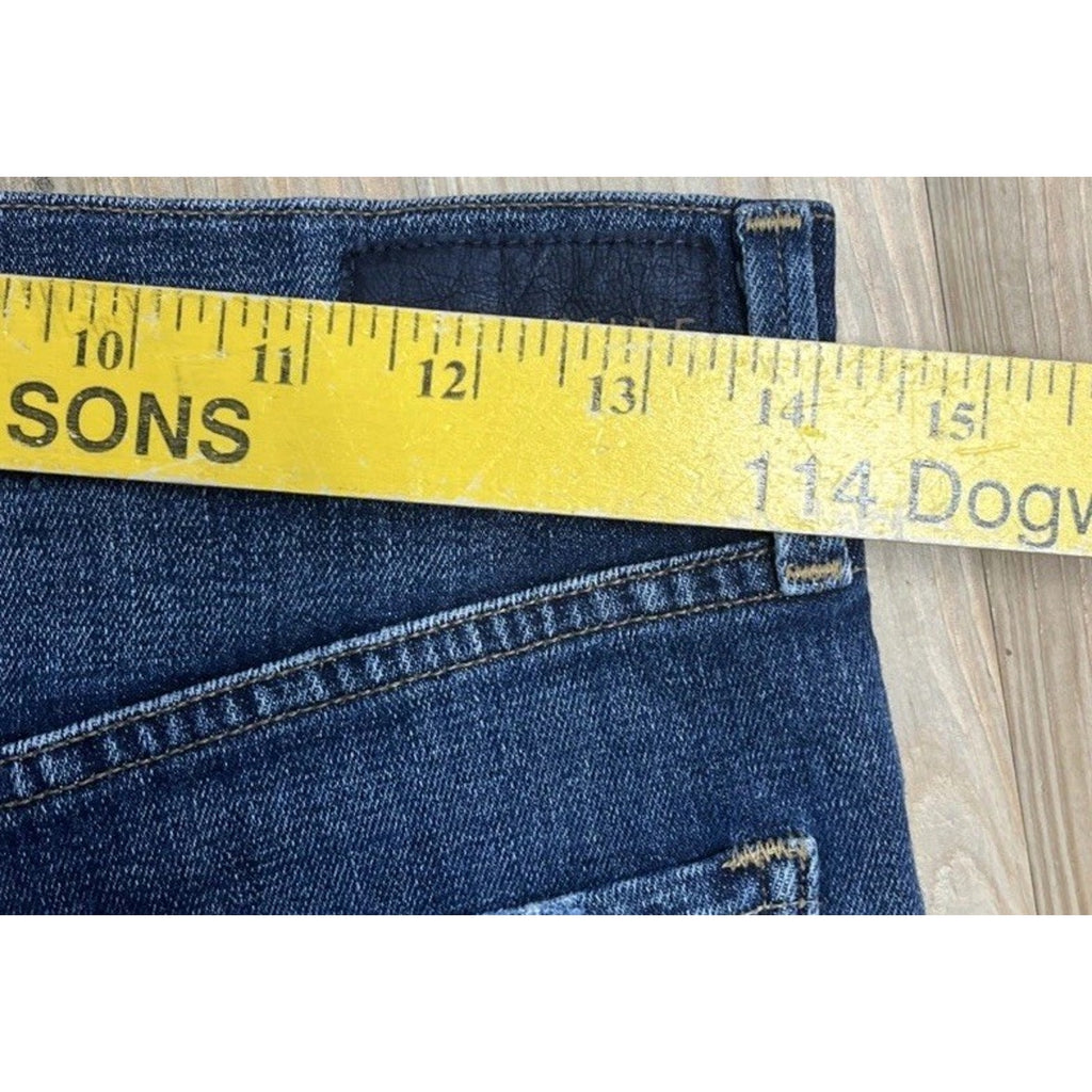 AGOLDE Jaden High Rise Cut Off Denim Shorts Size 26