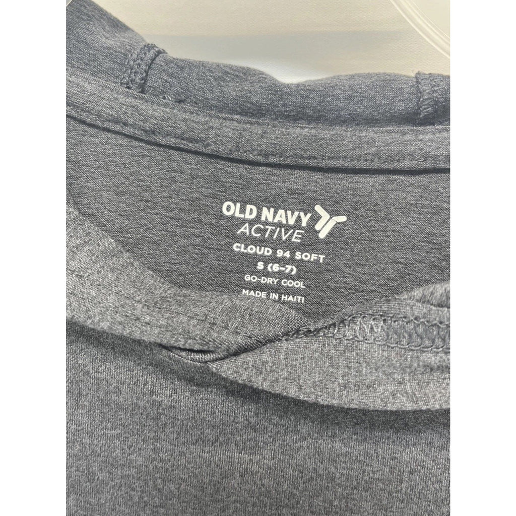 Old Navy Active Cloud 94 Soft Boys Hoodie Sweatshirt S 6-7 gray Gamer Graphic
