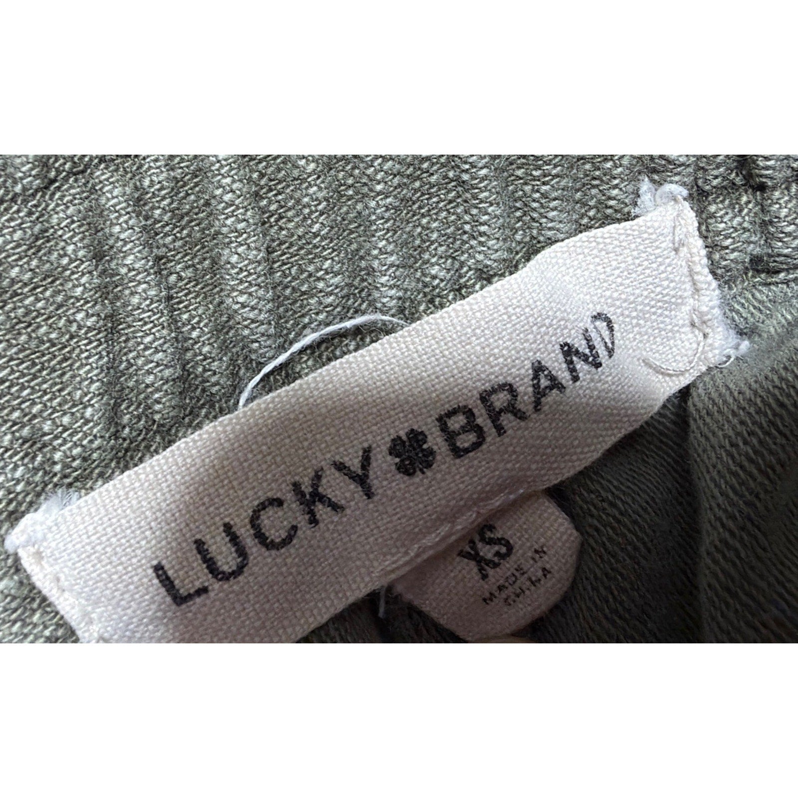 Lucky Brand Womens Utility Wide Leg Pants Size XS Green 28x29