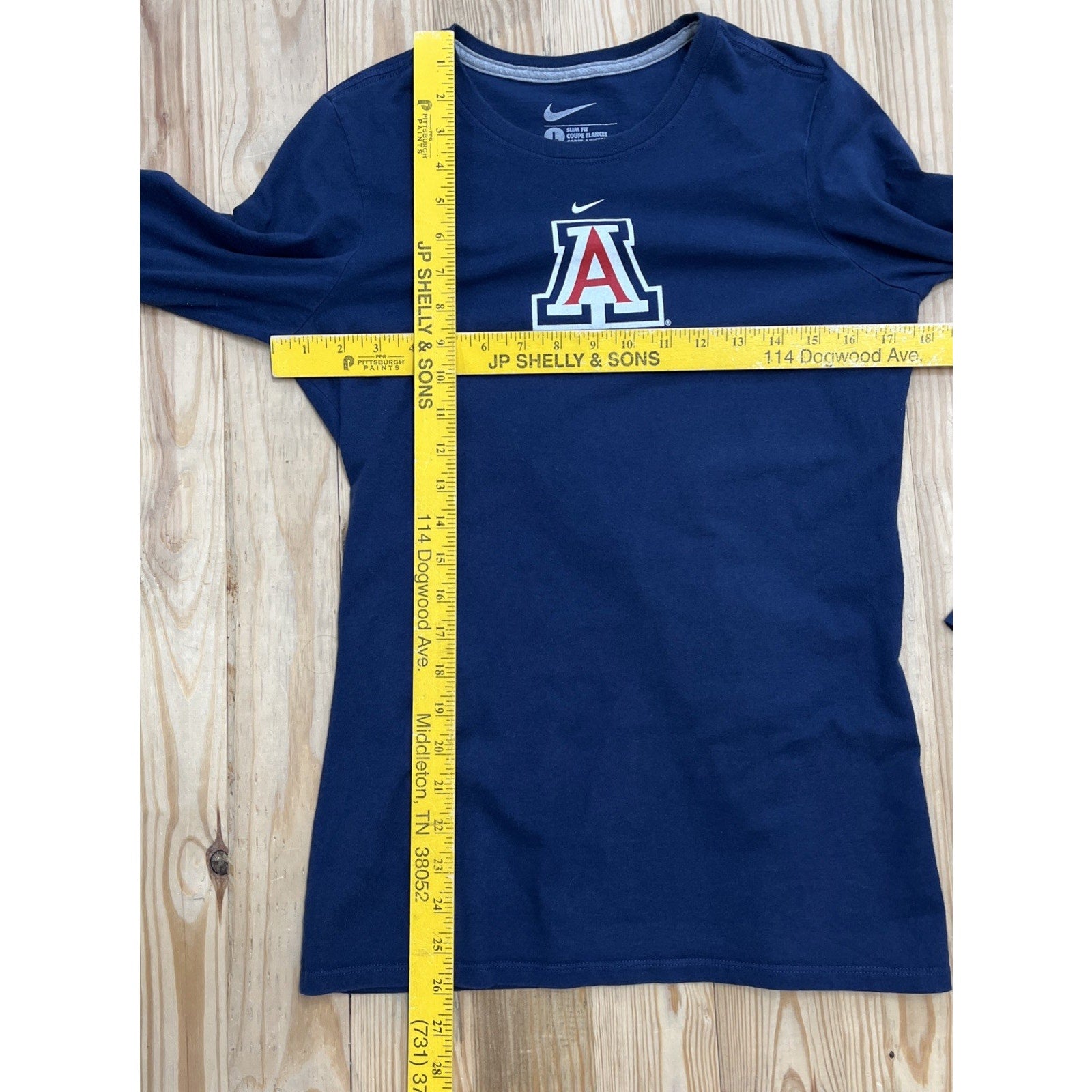 ARIZONA WILDCATS NIKE SLIM FIT - Women’s Long Sleeve Shirt Blue