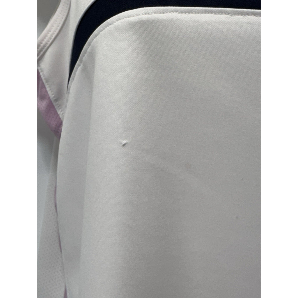 Nike Tank Top Pink White & Black Dri-Fit Sleeveless Girls Medium 8/10