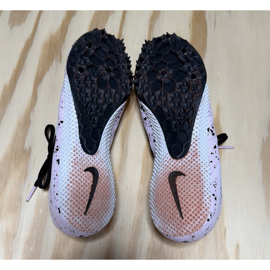 Nike Zoom Rival S 9 Track And Field Shoes 907565-630 Pink Black Womens 9.5 Mint